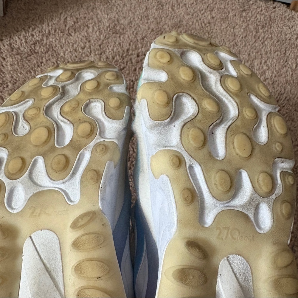 Nike Women's Air Max 270 React Gradient Shift Aurora Purple Size 7.5 - Picture 11 of 13